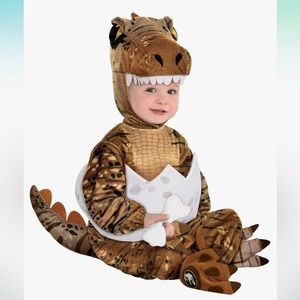 Infant Dinosaur hatchling costume - 0-6 mo.